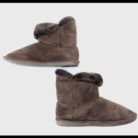 Steven Madden Fringyy Boots Size 6 Dark Brown - Picture 2 of 7